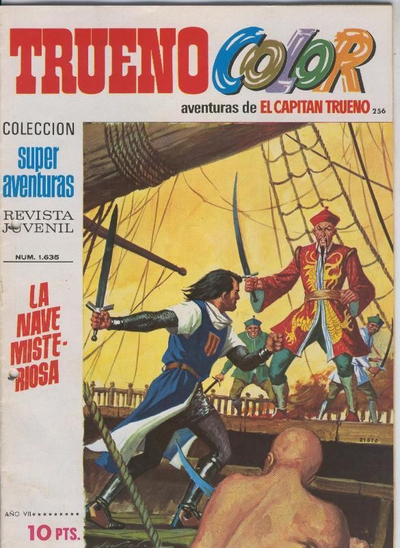 Trueno color primera edicion numero 256: La nave misteriosa