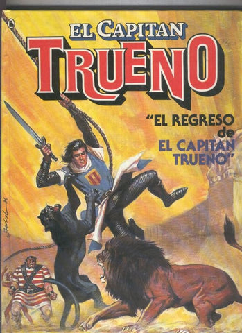 El Capitan Trueno: El regreso de El Capitan Trueno (numerado 3 en interior portada)