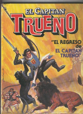 El Capitan Trueno: El regreso de El Capitan Trueno (numerado 4 en interior portada)