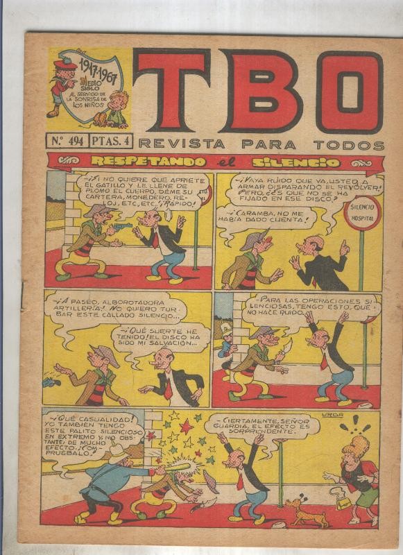 TBO numero 494: Respetando el silencio (Urda)