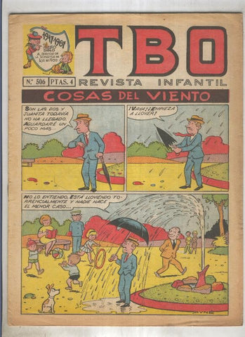 TBO numero 506: Cosas del viento (Ayne) , (numerado 2 en trasera)