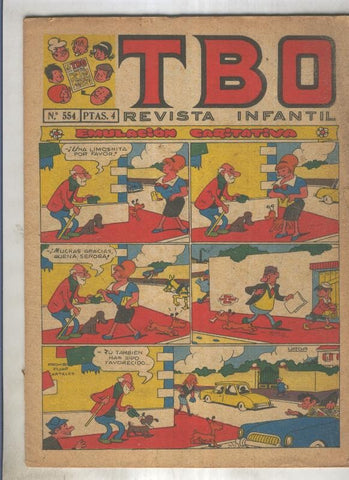 TBO numero 554: Emulacion caritativa (Urda), (numerado 1 en trasera)