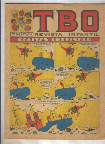 TBO numero 565: Capitan obstinado (Blanco)