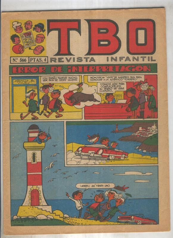 TBO numero 566: Error de interpretacion (Moreno)