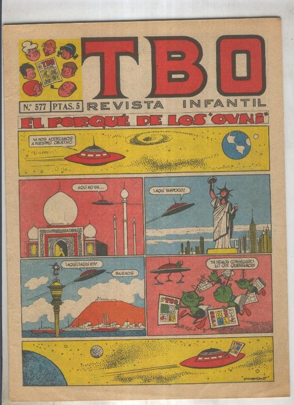 TBO numero 577: El porque de los Ovnis (Moreno)