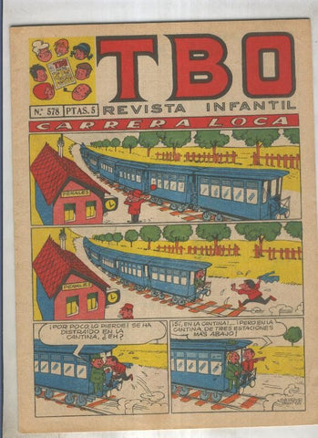 TBO numero 578: Carrera loca (Salvador Mestres)