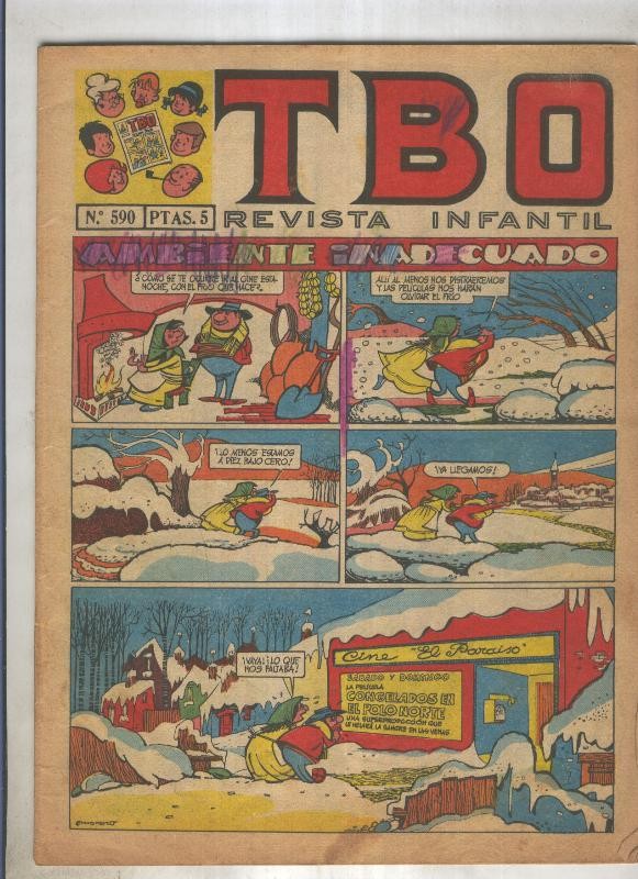 TBO numero 590: Ambiente inadecuado (Moreno)