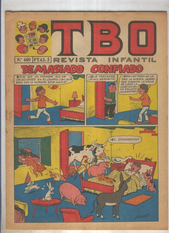 TBO numero 609: Demasiado confiado (Ayne)