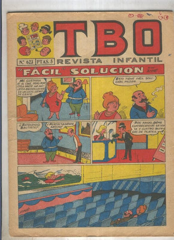 TBO numero 623 Facil soluciojn (Ayne), (numerado 2 en trasera)
