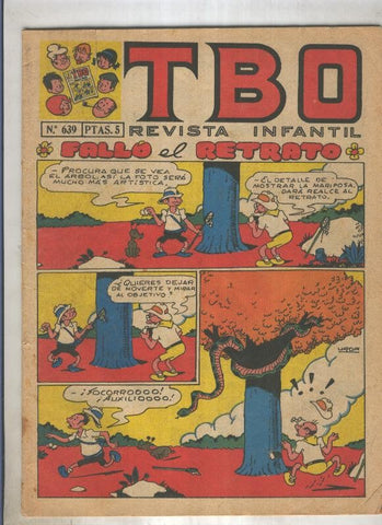 TBO numero 639: Fallo el retrato (Urda)