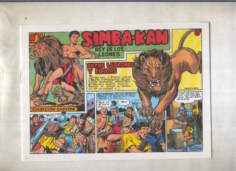 Simba Kan rey de los leones facsimil numero 09: Entre ladrones y piratas
