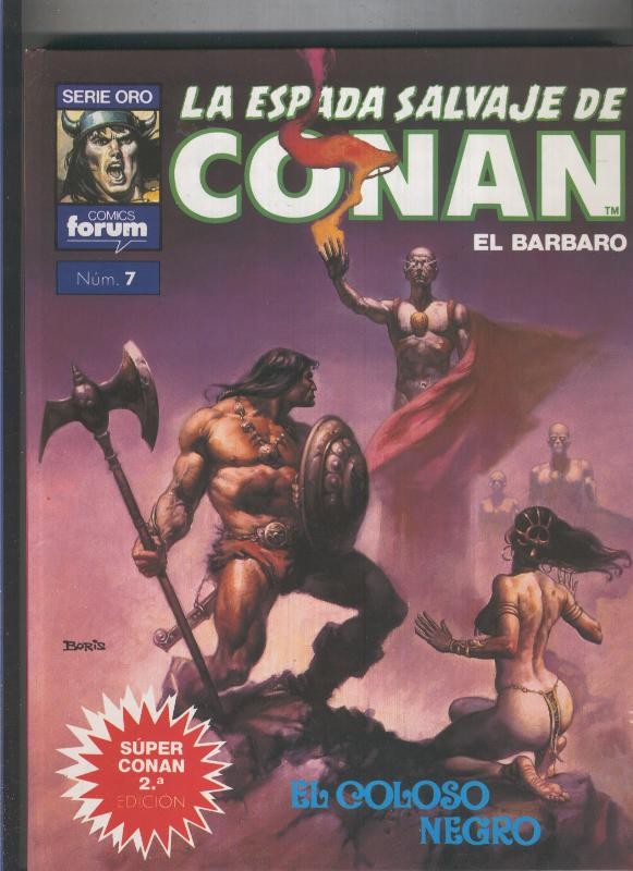 Super Conan segunda edicion numero 07: El coloso negro