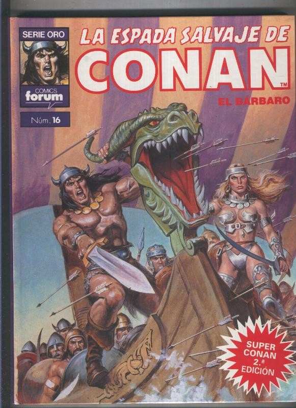 Super Conan segunda edicion numero 16: Un enemigo implacable