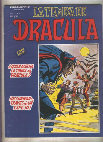 La Tumba de Dracula-Mundicomic: volumen 2 numero 2 (numerado 1 en trasera)