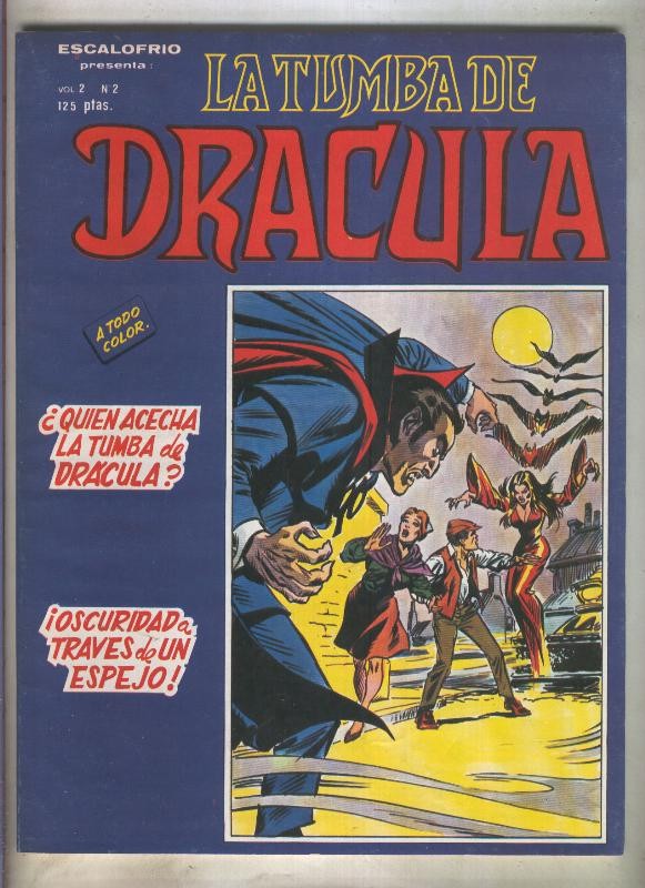 La Tumba de Dracula-Mundicomic: volumen 2 numero 2 (numerado 2 en trasera)