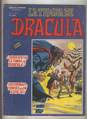 La Tumba de Dracula-Mundicomic: volumen 2 numero 2 (numerado 3 en trasera)