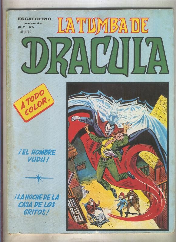 La Tumba de Dracula-Mundicomic: volumen 2 numero 5 (numerado 1 en trasera)