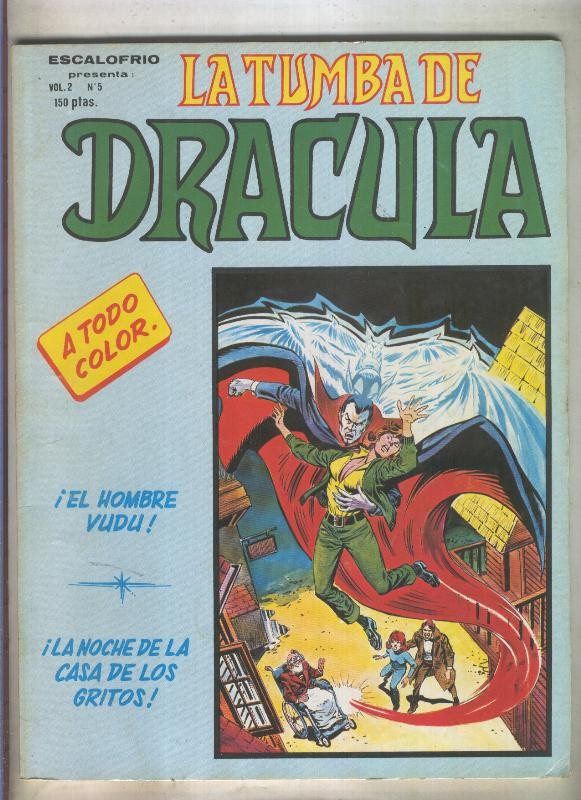 La Tumba de Dracula-Mundicomic: volumen 2 numero 5 (numerado 2 en trasera)