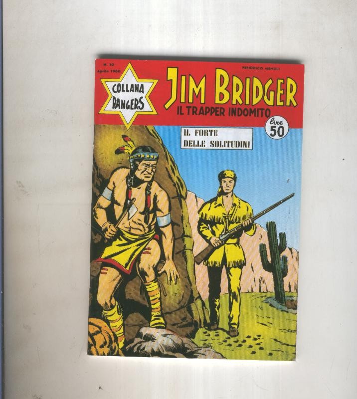 Collana Rangers numero 10: Jim Bridger il trapper indomito