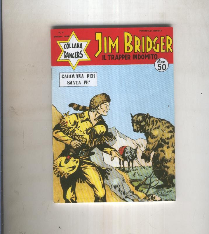 Collana Rangers numero 04: Jim Bridger il trapper indomito