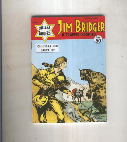Collana Rangers numero 04: Jim Bridger il trapper indomito