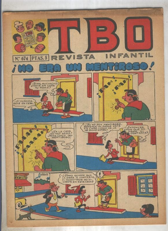 TBO numero 674: No era un mentiroso (Urda)