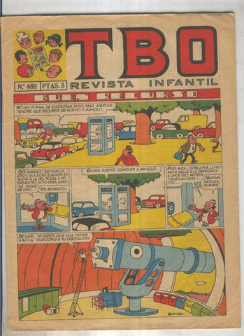 TBO numero 680: Buen recurso (Blanco)