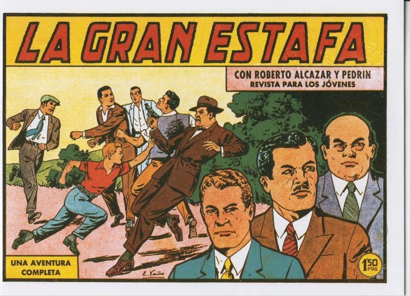 Roberto Alcazar y Pedrin facsimil numero 0397: la gran estafa