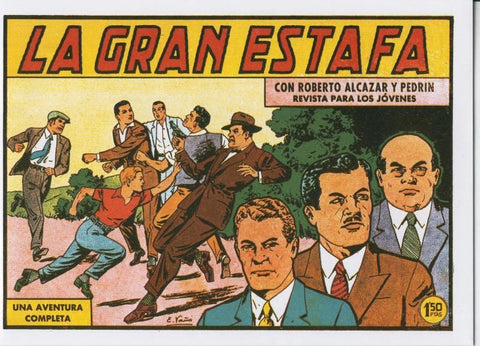 Roberto Alcazar y Pedrin facsimil numero 0397: la gran estafa