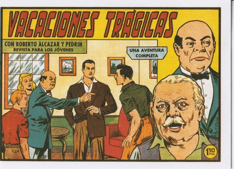Roberto Alcazar y Pedrin facsimil numero 0394: Vacaciones tragicas