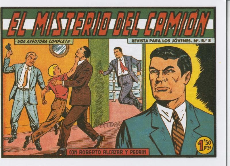 Roberto Alcazar y Pedrin facsimil numero 0378: El misterio del camion