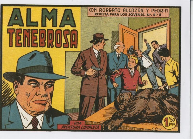 Roberto Alcazar y Pedrin facsimil numero 0375: alma tenebrosa