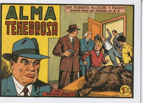 Roberto Alcazar y Pedrin facsimil numero 0375: alma tenebrosa