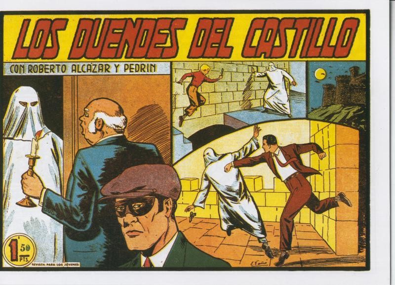 Roberto Alcazar y Pedrin facsimil numero 0352: Los duendes del castillo