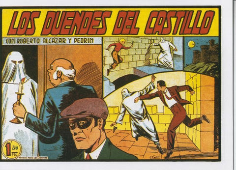 Roberto Alcazar y Pedrin facsimil numero 0352: Los duendes del castillo