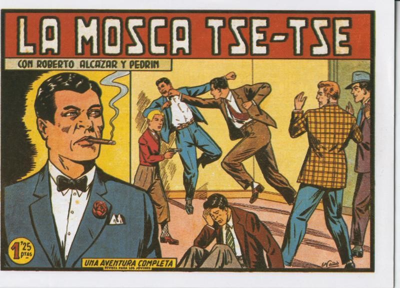 Roberto Alcazar y Pedrin facsimil numero 0351: La mosca Tse Tse