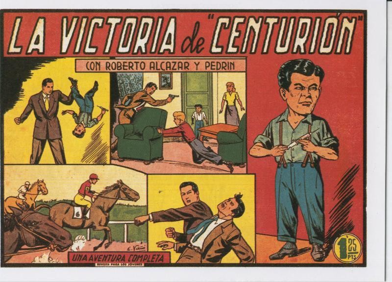 Roberto Alcazar y Pedrin facsimil numero 0348: La victoria de Centurion