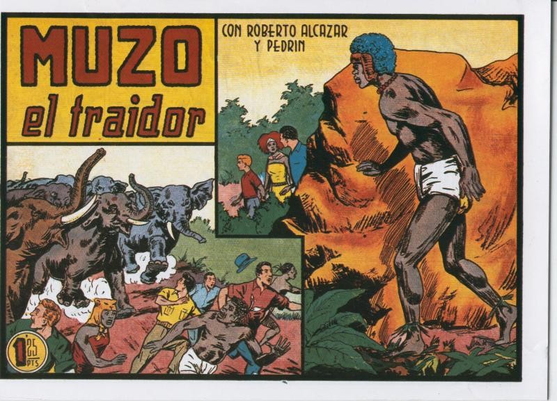 Roberto Alcazar y Pedrin facsimil numero 0332: Muzo el traidor