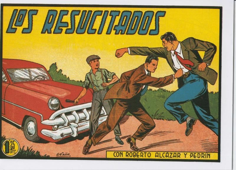 Roberto Alcazar y Pedrin facsimil numero 0324: Los resucitados