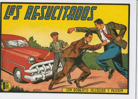 Roberto Alcazar y Pedrin facsimil numero 0324: Los resucitados
