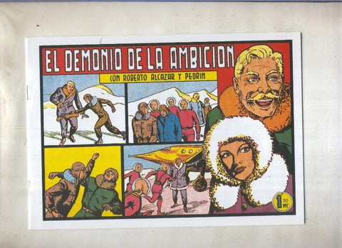 Roberto Alcazar y Pedrin facsimil numero 0294: El demonio de la ambicion