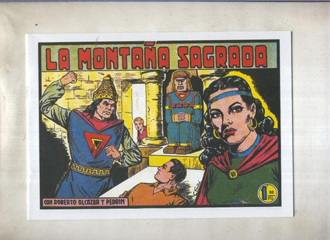 Roberto Alcazar y Pedrin facsimil numero 0291: La montaña sagrada