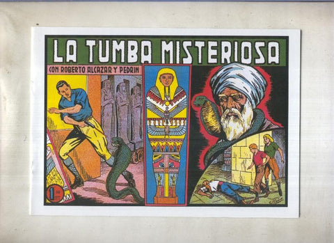 Roberto Alcazar y Pedrin facsimil numero 0289: La tumba misteriosa