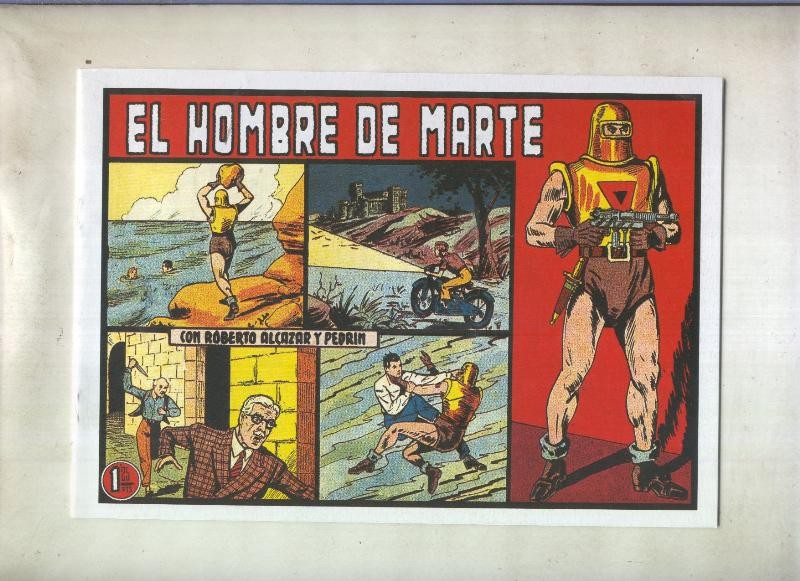 Roberto Alcazar y Pedrin facsimil numero 0284: El hombre de Marte