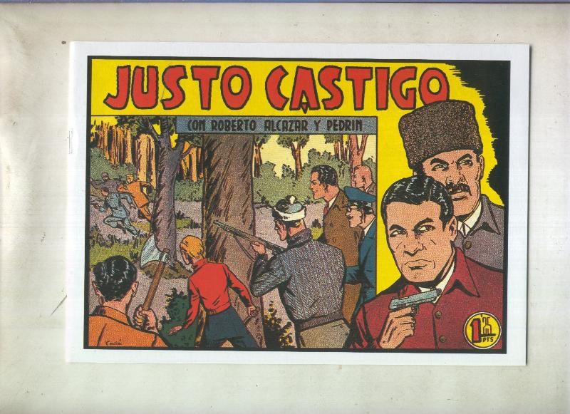 Roberto Alcazar y Pedrin facsimil numero 0270: Justo castigo