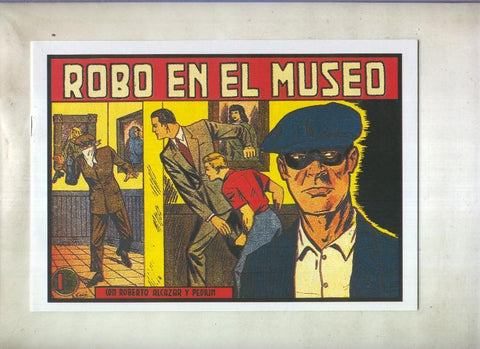 Roberto Alcazar y Pedrin facsimil numero 0267: Robo en el museo