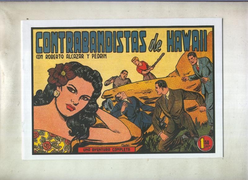 Roberto Alcazar y Pedrin facsimil numero 0259: Contrabandistas de Hawaii