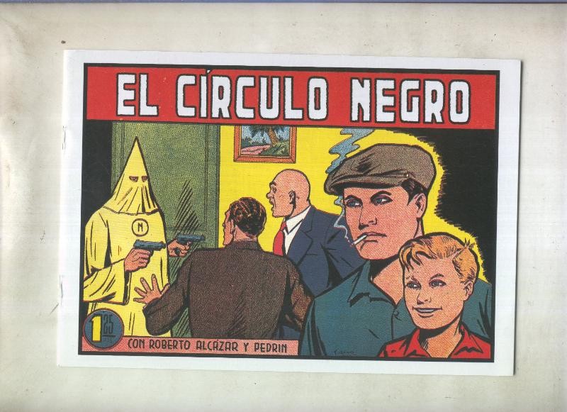Roberto Alcazar y Pedrin facsimil numero 0245: El circulo negro