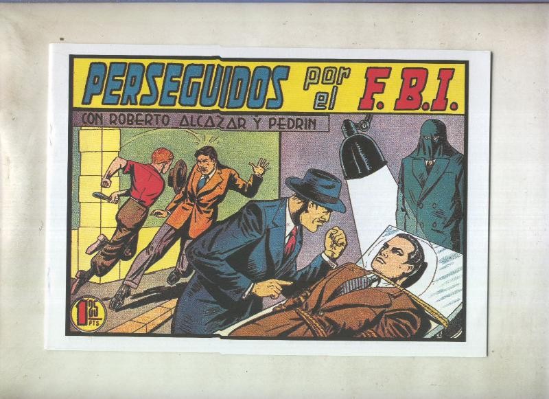 Roberto Alcazar y Pedrin facsimil numero 0243: Perseguidos por el F.B.I