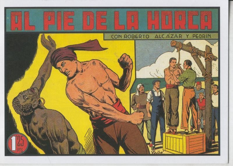 Roberto Alcazar y Pedrin facsimil numero 0143: Al pie de la horca